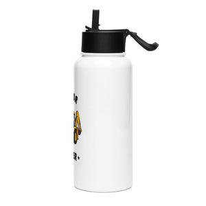 Furrow & Fields Kids Straw Bottle Junior Digger JCB 3CX | Kids Straw Bottle Quality Farmers Merch