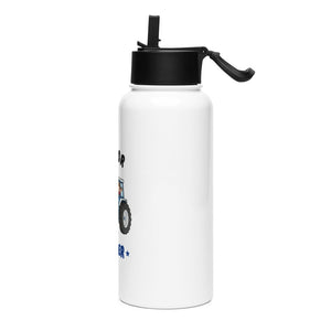 Furrow & Fields Kids Straw Bottle Junior Farmer Ford 7810 | Kids Straw Bottle Quality Farmers Merch
