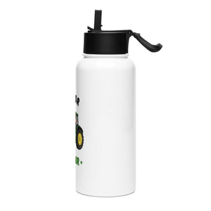 Furrow & Fields Kids Straw Bottle Junior Farmer John Deere 6R 250 | Kids Straw Bottle Quality Farmers Merch