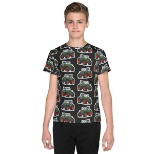 Furrow & Fields Kids T-Shirt Kids Fendt 728 Vario Tractor T-Shirt – Charcoal Quality Farmers Merch
