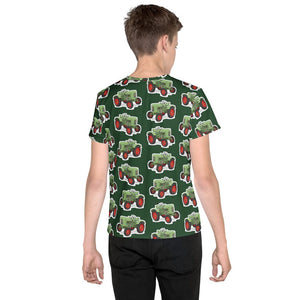 Furrow & Fields Kids T-Shirt Kids Fendt Dieselross Tractor T-Shirt – Green Quality Farmers Merch