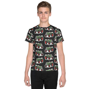 Furrow & Fields Kids T-Shirt Kids Fendt Farmer 2 Tractor T-Shirt – Charcoal Quality Farmers Merch