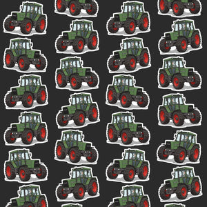 Furrow & Fields Kids T-Shirt Kids Fendt Favorit 611 Tractor T-Shirt – Charcoal Quality Farmers Merch