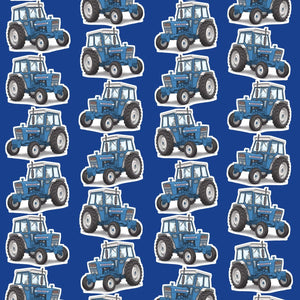Furrow & Fields Kids T-Shirt Kids Ford 4000 Tractor T-Shirt – Blue Quality Farmers Merch