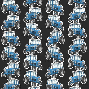 Furrow & Fields Kids T-Shirt Kids Ford 4600 Tractor T-Shirt – Charcoal Quality Farmers Merch