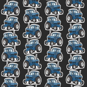 Furrow & Fields Kids T-Shirt Kids Ford 6700 Tractor T-Shirt – Charcoal Quality Farmers Merch