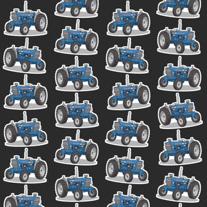 Furrow & Fields Kids T-Shirt Kids Ford 7000 Tractor T-Shirt – Charcoal Quality Farmers Merch