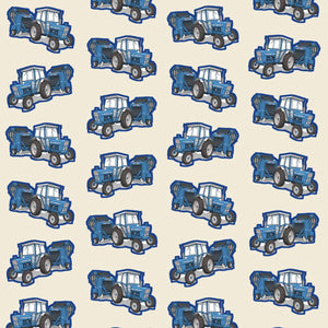 Furrow & Fields Kids T-Shirt Kids Ford 7600 Tractor T-Shirt – Cream Quality Farmers Merch