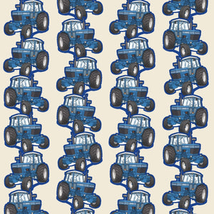 Furrow & Fields Kids T-Shirt Kids Ford 7700 Tractor T-Shirt – Cream Quality Farmers Merch