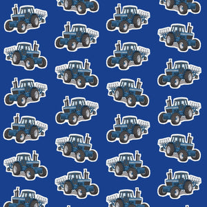 Furrow & Fields Kids T-Shirt Kids Ford 9700 Tractor T-Shirt – Blue Quality Farmers Merch