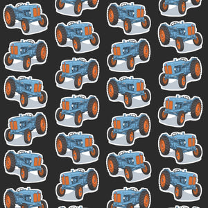 Furrow & Fields Kids T-Shirt Kids Fordson Major Tractor T-Shirt – Charcoal Quality Farmers Merch