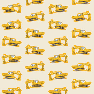 Furrow & Fields Kids T-Shirt Kids JCB 806 Tractor T-Shirt – Cream Quality Farmers Merch