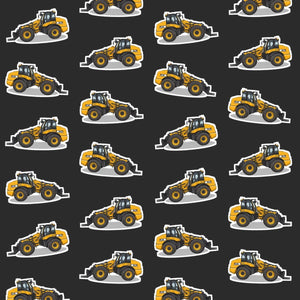 Furrow & Fields Kids T-Shirt Kids JCB TM420 Tractor T-Shirt – Charcoal Quality Farmers Merch