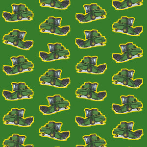 Furrow & Fields Kids T-Shirt Kids John Deere 1085 Tractor T-Shirt – Green Quality Farmers Merch