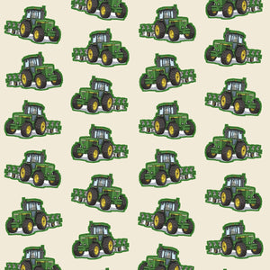 Furrow & Fields Kids T-Shirt Kids John Deere 4350 Tractor T-Shirt – Cream Quality Farmers Merch