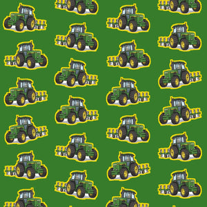 Furrow & Fields Kids T-Shirt Kids John Deere 4350 Tractor T-Shirt – Green Quality Farmers Merch