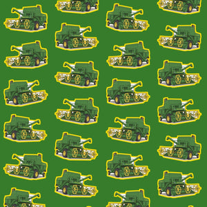 Furrow & Fields Kids T-Shirt Kids John Deere 530 Tractor T-Shirt – Green Quality Farmers Merch