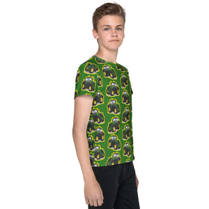 Furrow & Fields Kids T-Shirt Kids John Deere 6R 250 Tractor T-Shirt – Green Quality Farmers Merch
