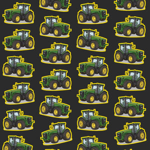 Furrow & Fields Kids T-Shirt Kids John Deere 8345R Tractor T-Shirt – Charcoal Quality Farmers Merch