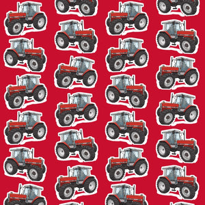 Furrow & Fields Kids T-Shirt Kids Massey Ferguson 3090 Tractor T-Shirt – Red Quality Farmers Merch