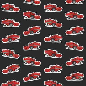 Furrow & Fields Kids T-Shirt Kids Massey Ferguson 520 Tractor T-Shirt – Charcoal Quality Farmers Merch