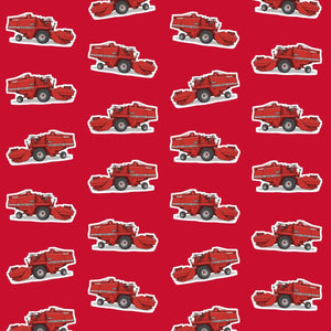 Furrow & Fields Kids T-Shirt Kids Massey Ferguson 520 Tractor T-Shirt – Red Quality Farmers Merch