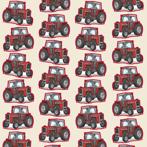 Furrow & Fields Kids T-Shirt Kids Massey Ferguson 590 Tractor T-Shirt – Cream Quality Farmers Merch