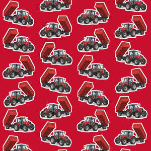 Furrow & Fields Kids T-Shirt Kids Massey Ferguson 6180 Tractor T-Shirt – Red Quality Farmers Merch