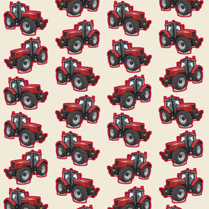 Furrow & Fields Kids T-Shirt Kids Massey Ferguson 6480 Tractor T-Shirt – Cream Quality Farmers Merch