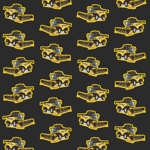 Furrow & Fields Kids T-Shirt Kids New Holland CR 9090 Tractor T-Shirt – Charcoal Quality Farmers Merch