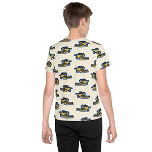 Furrow & Fields Kids T-Shirt Kids New Holland CR9.90 Tractor T-Shirt – Cream Quality Farmers Merch