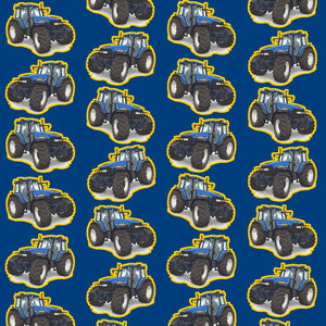 Furrow & Fields Kids T-Shirt Kids New Holland TM 155 Tractor T-Shirt – Blue Quality Farmers Merch