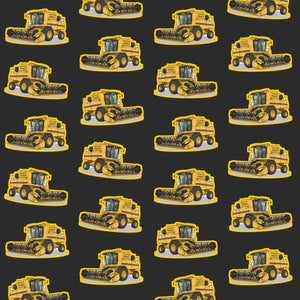 Furrow & Fields Kids T-Shirt Kids New Holland TR 89 Tractor T-Shirt – Charcoal Quality Farmers Merch