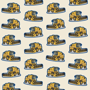 Furrow & Fields Kids T-Shirt Kids New Holland TR 89 Tractor T-Shirt – Cream Quality Farmers Merch