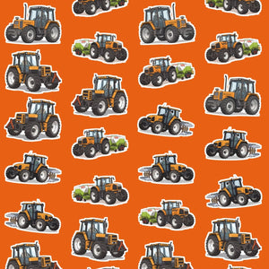 Furrow & Fields Kids T-Shirt Kids Renault Tractors All-Over Print T-Shirt Quality Farmers Merch