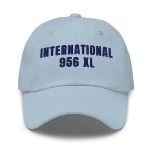 Furrow & Fields Light Blue International 956 XL | Classic Dad Hat Quality Farmers Merch