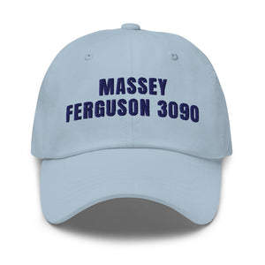 Furrow & Fields Light Blue Massey Ferguson 3090 | Classic Dad Hat Quality Farmers Merch