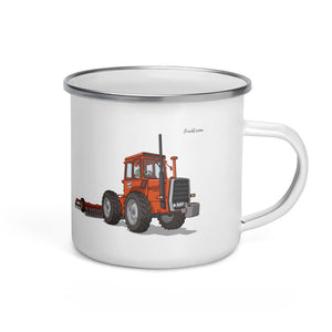 Furrow & Fields Massey Ferguson 1200 Illustration | Enamel Mug Quality Farmers Merch