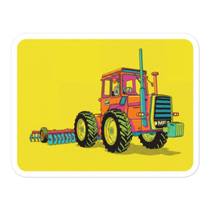 Furrow & Fields Massey Ferguson 1200 Pop Art | Bubble-free stickers Quality Farmers Merch