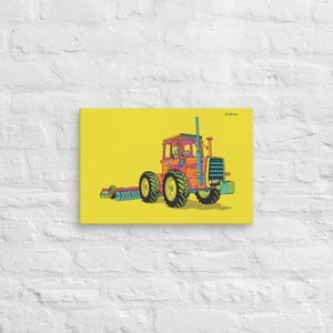 Furrow & Fields Massey Ferguson 1200 Pop Art | Canvas Quality Farmers Merch
