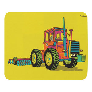 Furrow & Fields Massey Ferguson 1200 Pop Art | Mouse Mat Quality Farmers Merch