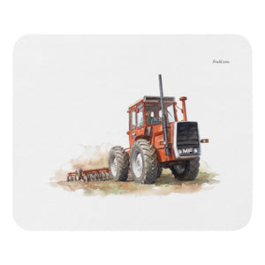 Furrow & Fields Massey Ferguson 1200 Watercolor | Mouse Mat Quality Farmers Merch