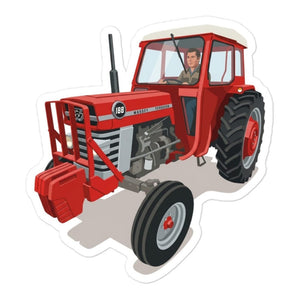 Furrow & Fields Massey Ferguson 188 | Bubble-free stickers Quality Farmers Merch