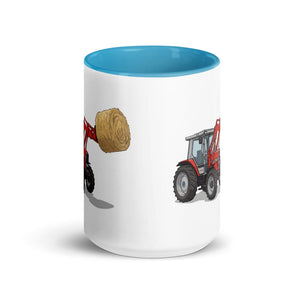 Furrow & Fields Massey Ferguson 3070 Autotronic | 15 oz Mug with Color Inside Quality Farmers Merch