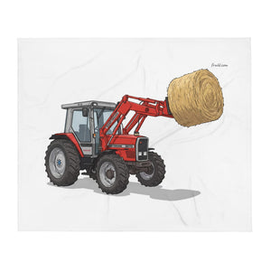 Furrow & Fields Massey Ferguson 3070 Autotronic | Throw Blanket Quality Farmers Merch