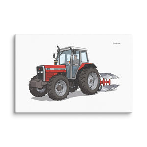 Furrow & Fields Massey Ferguson 375 | Canvas Quality Farmers Merch