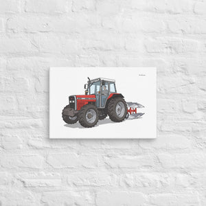 Furrow & Fields Massey Ferguson 375 | Canvas Quality Farmers Merch