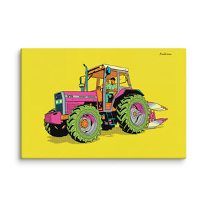 Furrow & Fields Massey Ferguson 375 Pop Art | Canvas Quality Farmers Merch