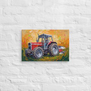 Furrow & Fields Massey Ferguson 375 Splash Art | Canvas Quality Farmers Merch