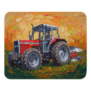 Furrow & Fields Massey Ferguson 375 Splash Art | Mouse Mat Quality Farmers Merch